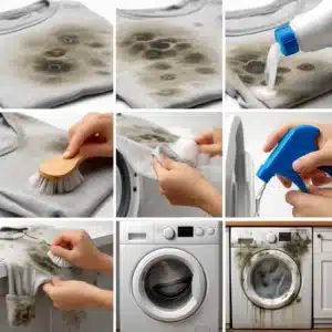 how to get mold stains out of clothes