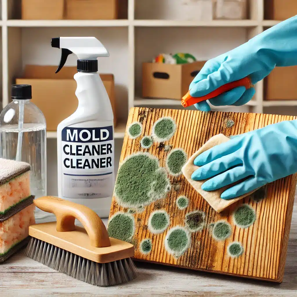 how to kill mold on wood