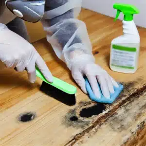 How To Remove Toxic Black Mold From Wood