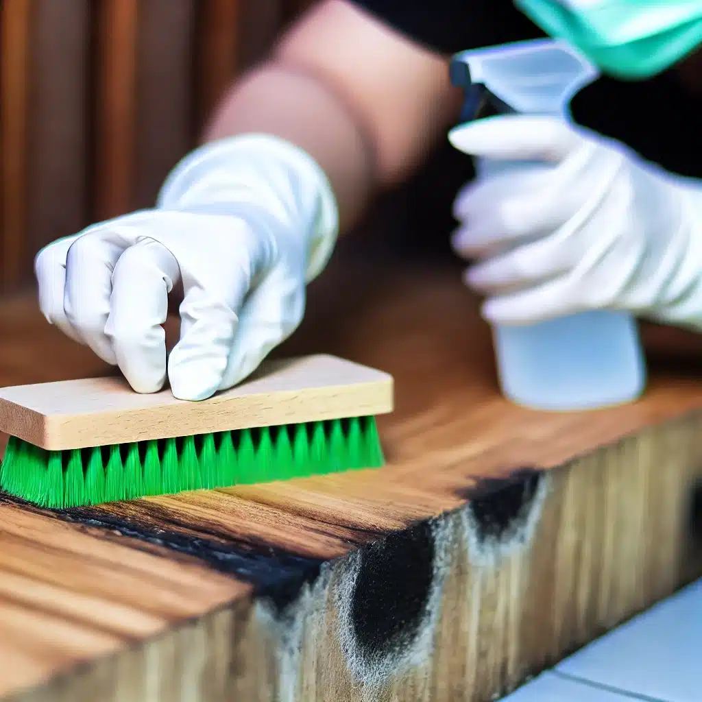 How To Remove Toxic Black Mold From Wood