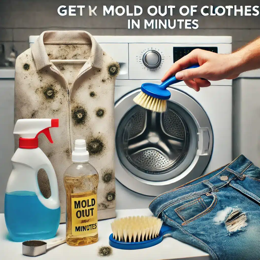 How to Get Mold Out of Clothes in Minutes