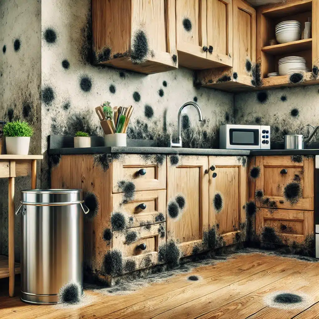 Black Molds in the kitchen