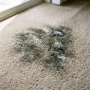 A Houston home with carpet mold
