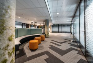 Mold growth inside a commercial office