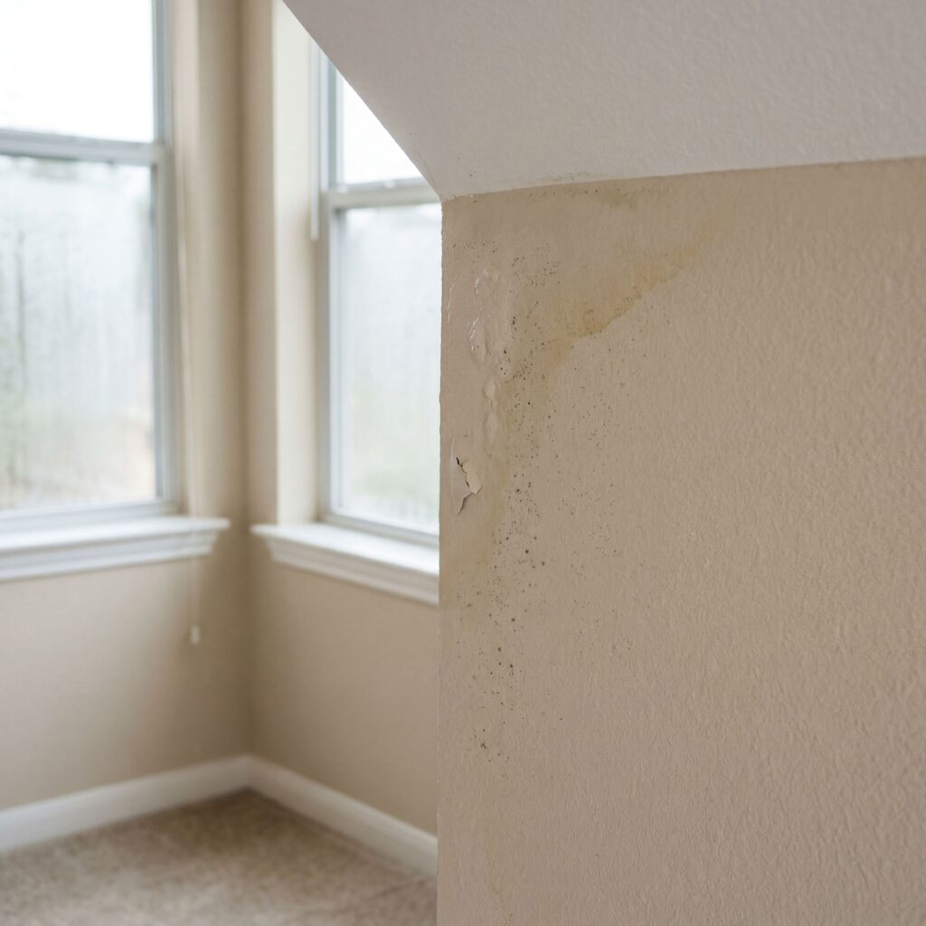 Houston home showing early signs of mold growth